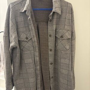 Women’s Plaid Button-Up Shirt